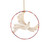 serrv quilled peace dove ornament