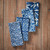 serrv indigo dabu napkins - set of 4 alt 2