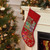 serrv Glittering Patchwork Stocking alt 1