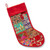 serrv glittering patchwork stocking