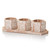 serrv basanta meadow planters - set of 3