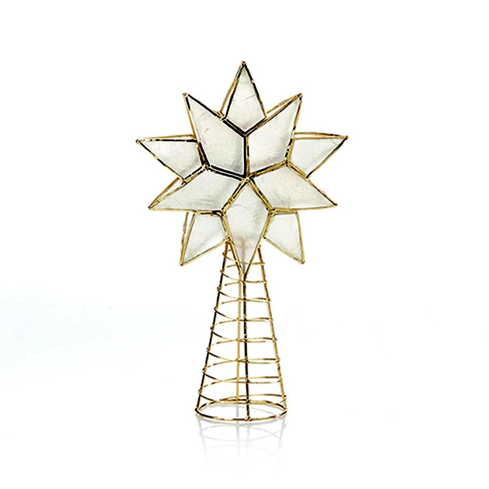 Capiz star ornament