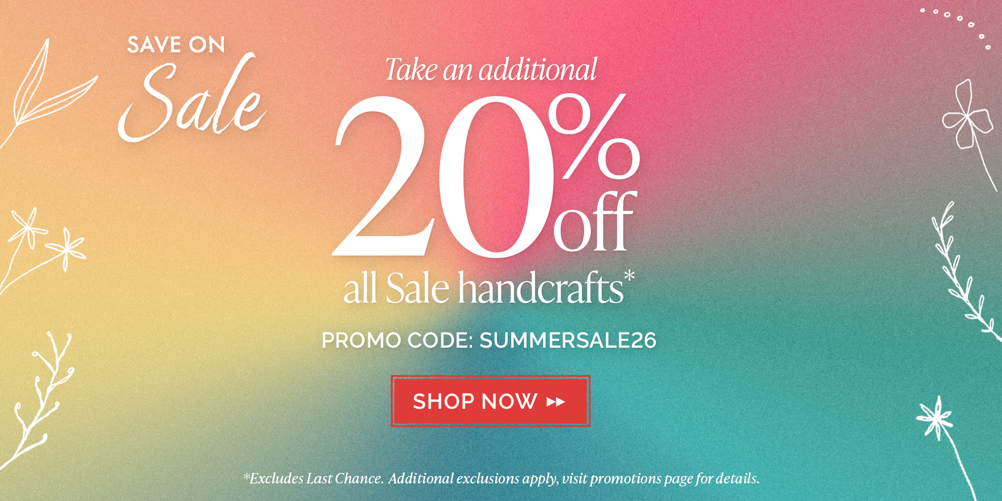 Shop Sale