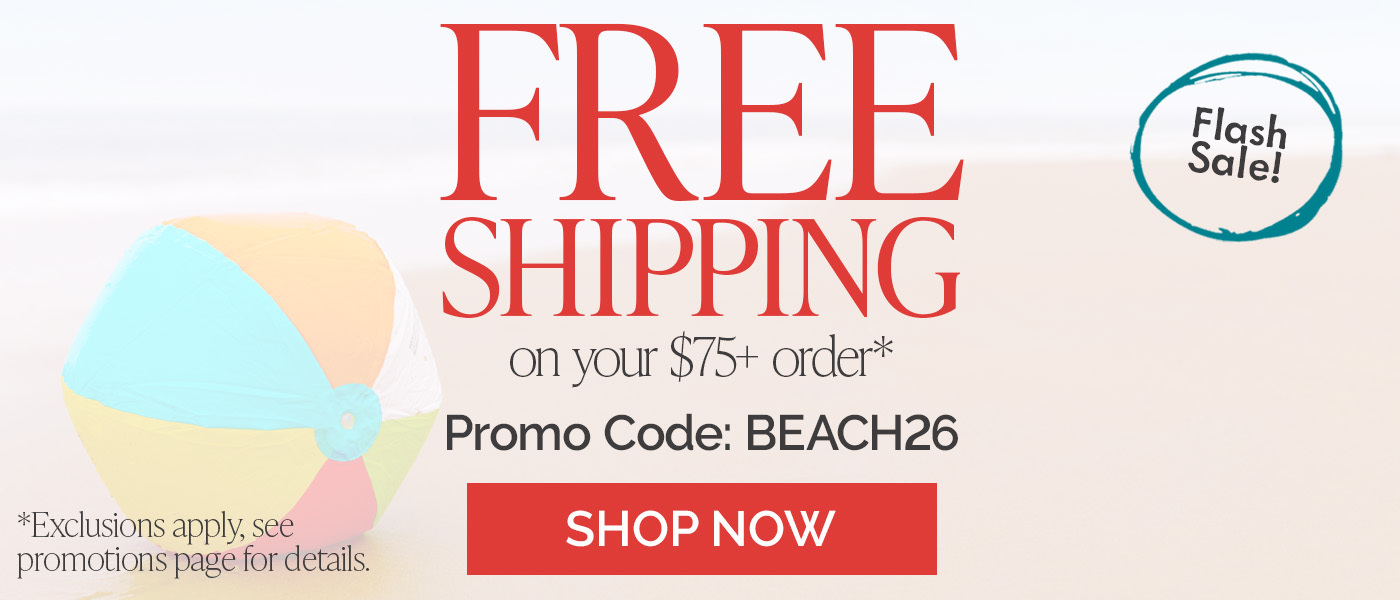 Free Shipping $75+ Orders
