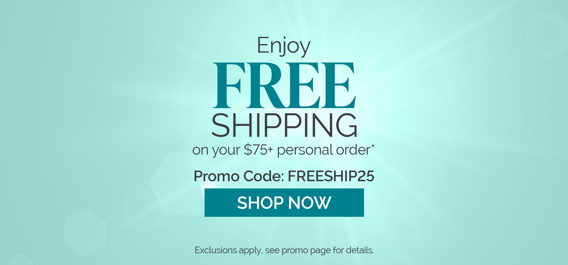 Free shipping 3 days only!