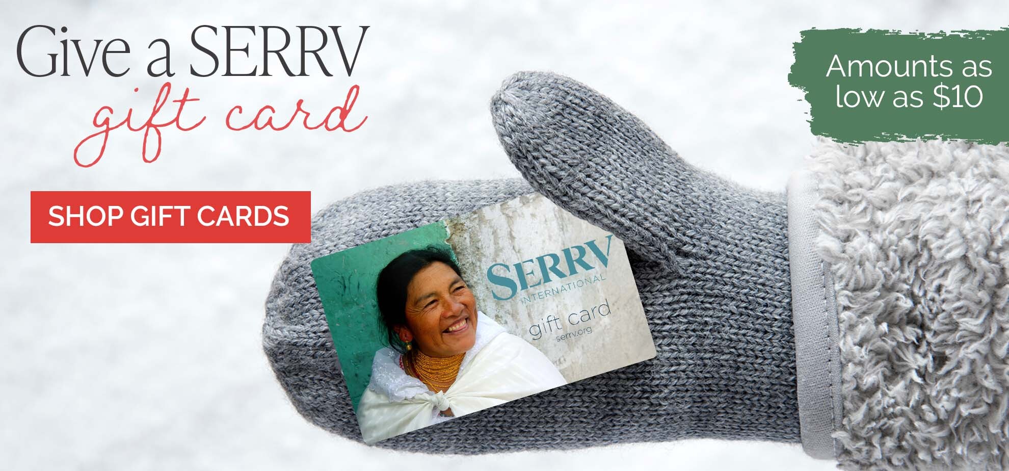 Give a SERRV gift card