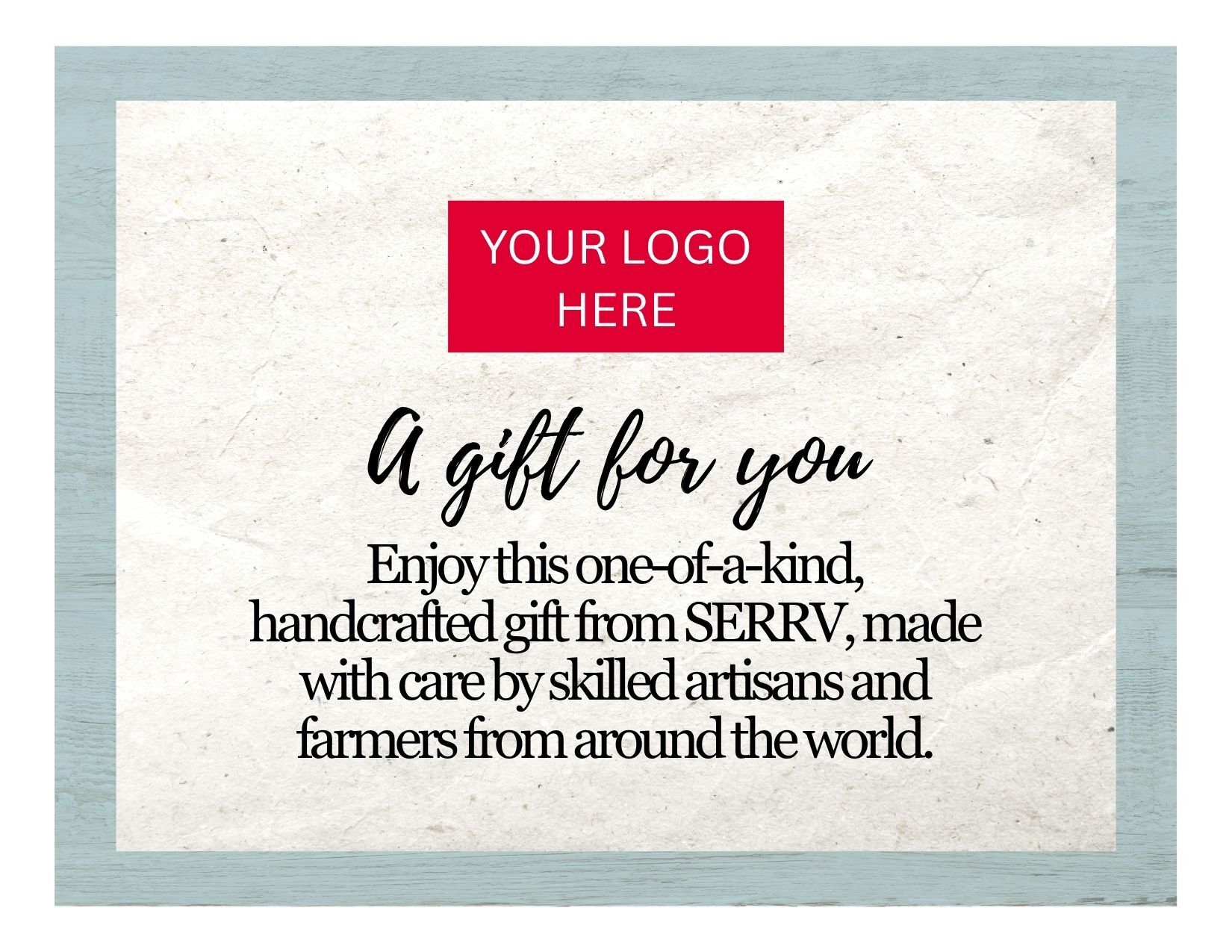 Personal Gift Card