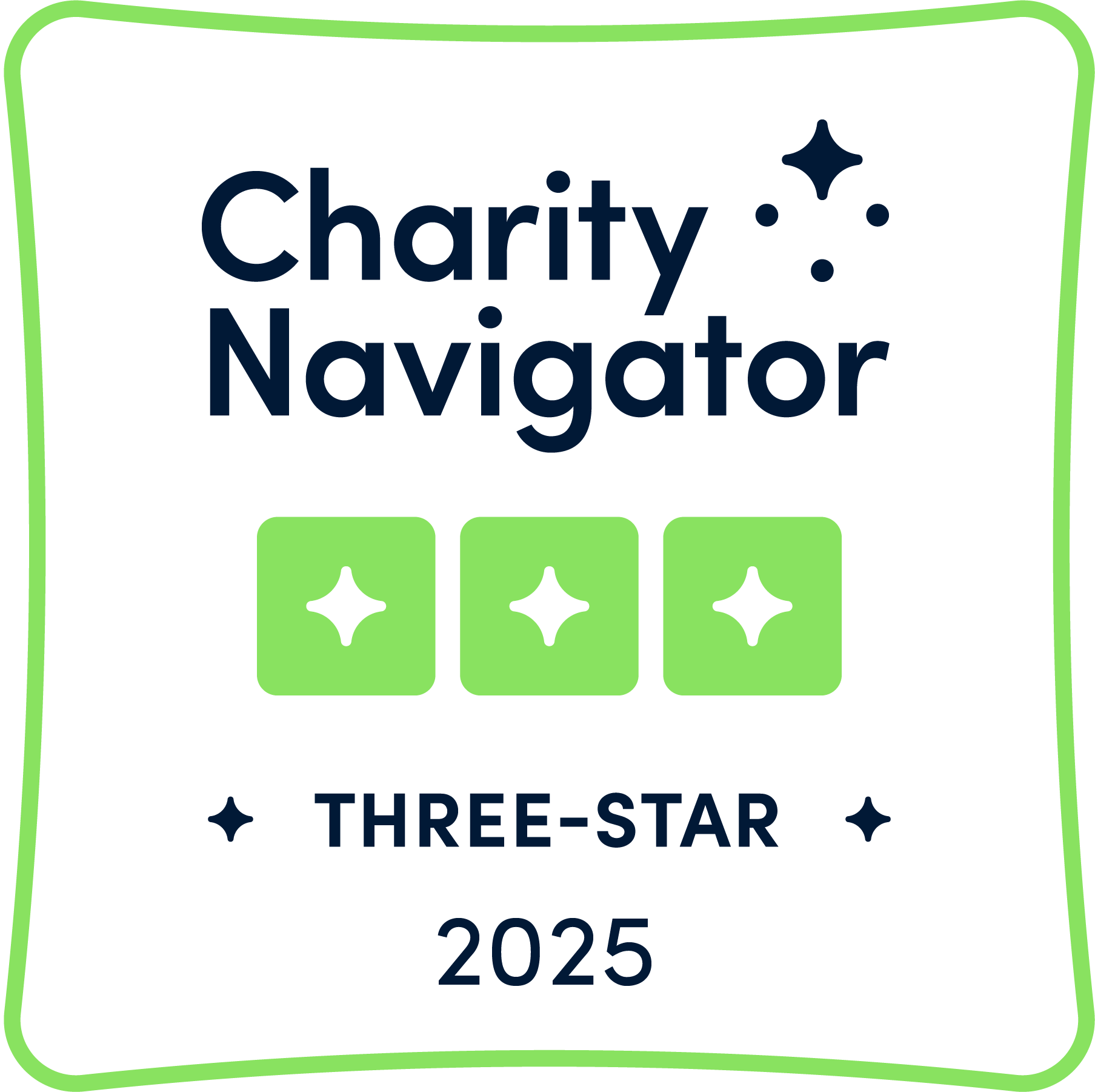 Charity Navigator 3-Stars