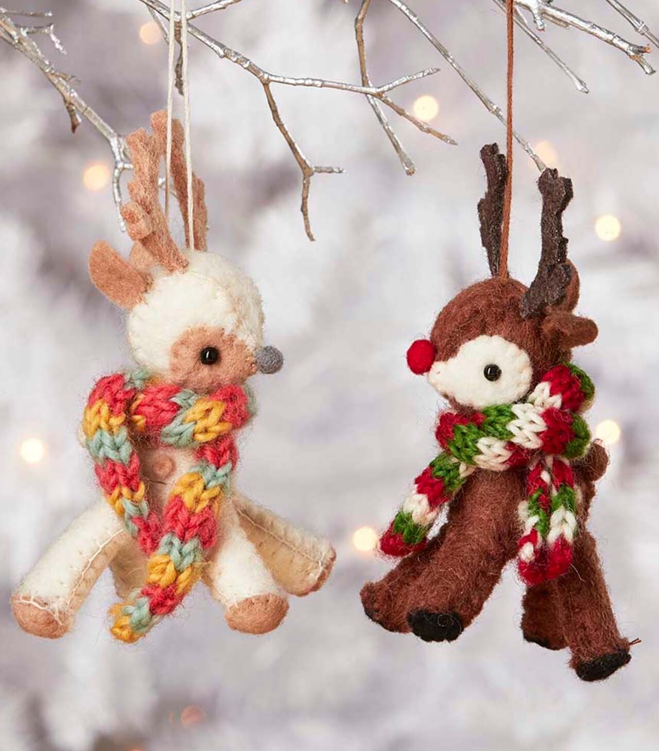 Felted Ornaments