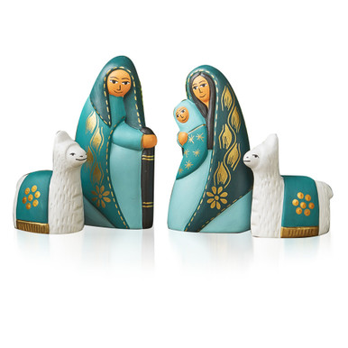 Tranquil Teal Nativity - SERRV International