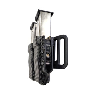 ES® System Double HandCuff Holster 2.0 Compact, sturdy and still adjustable.