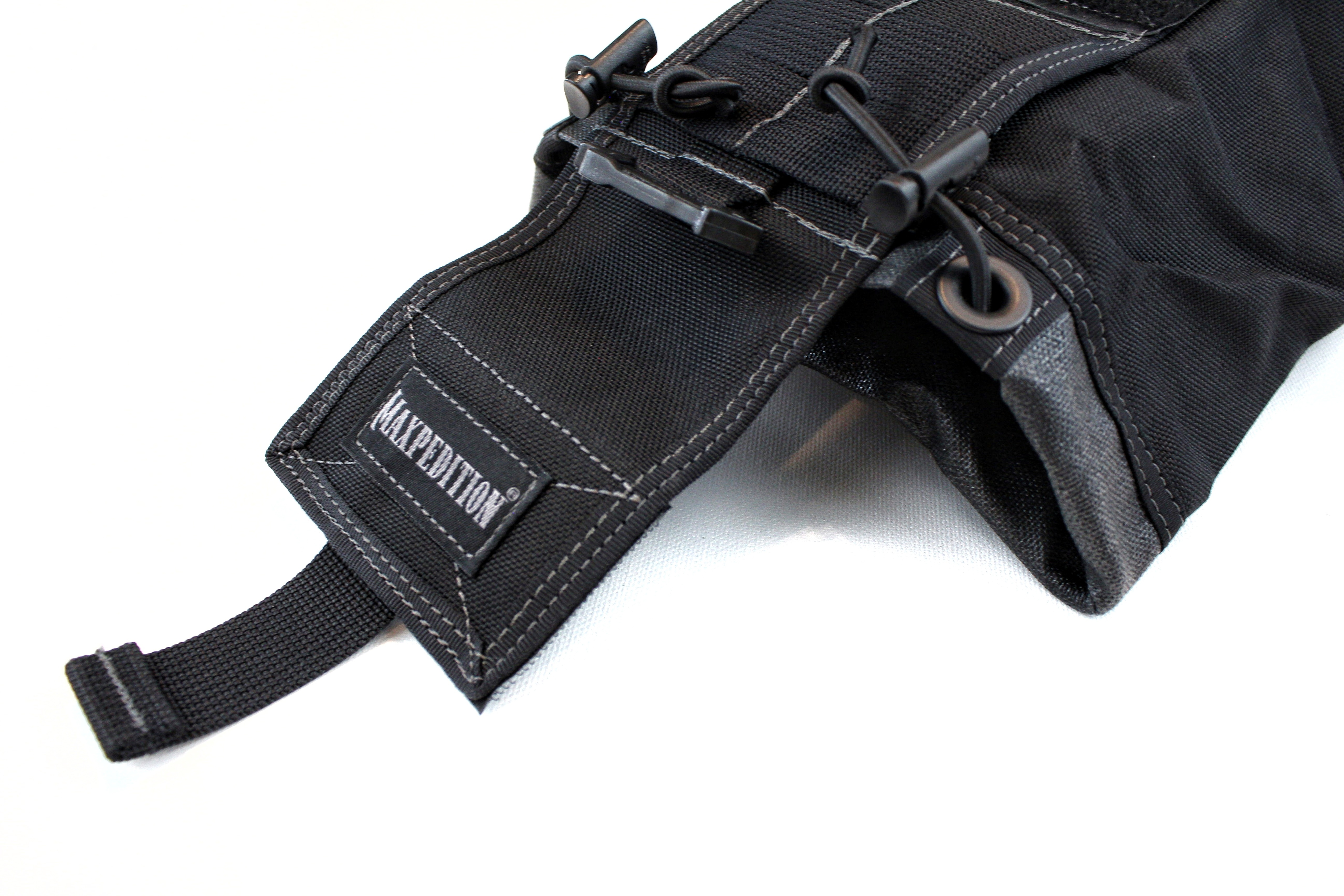 Maxpedition ZFBLTPB Rollypoly Folding Belt Pouch (Black)