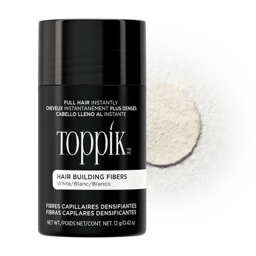 Toppik White Hair Building Fibres