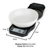 Precision pocket scale with LCD backlit display
