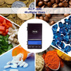 Precision pocket scale with LCD backlit display