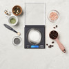 Compact pocket scale with stainless steel platform
