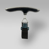 Digital hanging scale with hook for luggage weighing