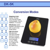 Travel-size digital pocket weighing scale