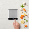 Precision pocket scale with LCD backlit display