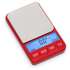 Compact pocket weighing scale with protective cover