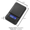 Travel-size digital pocket weighing scale