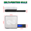Precision pocket scale with LCD backlit display