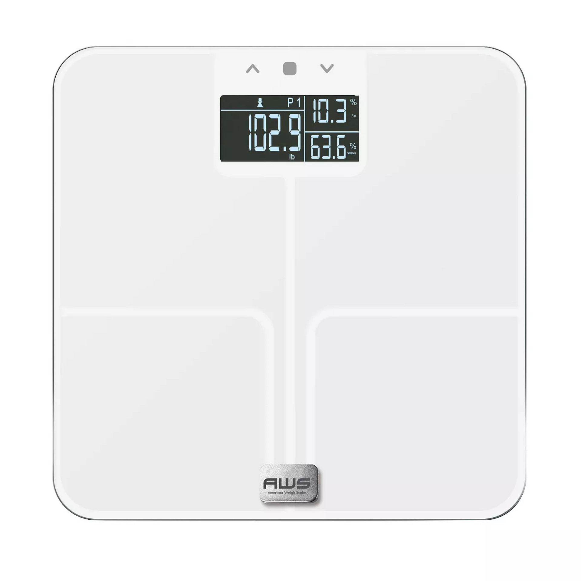 American Weigh Scales - Digital Bathroom Scale - Bamboo 330eco