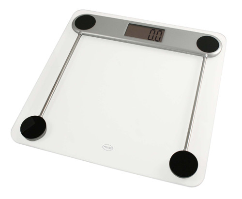 Smart electronic bathroom scale with body fat and BMI measurement