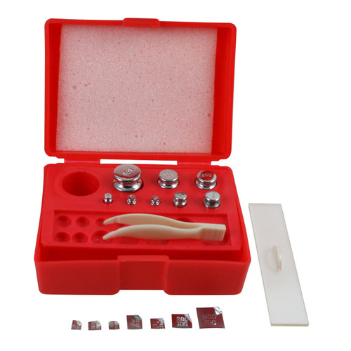 Calibration weight set for digital scales