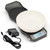 Digital kitchen bowl scale with removable stainless steel bowl