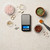 Compact pocket scale with stainless steel platform