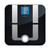 Smart electronic bathroom scale with body fat and BMI measurement