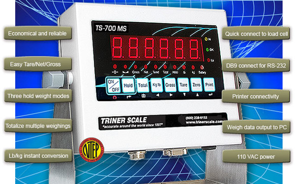 Triner TS-700MS Mild Steel LED Indicator