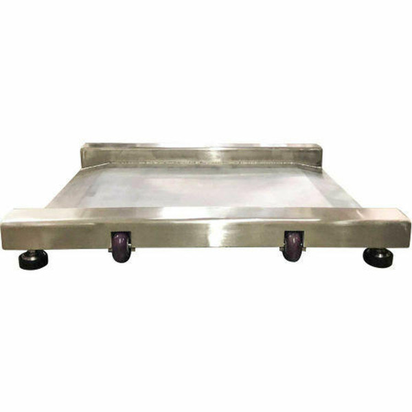 OPTIMA OP-917-SS-12828-1K STAINLESS STEEL DRUM SCALE, 1000 LBS. X 0.2 LB