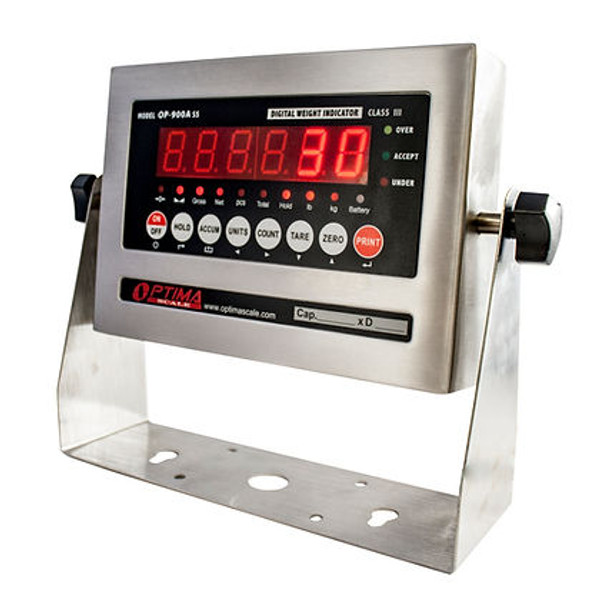 Optima LED Weighing Indicator (NTEP CC #: 09-070A1) OP-900A-12