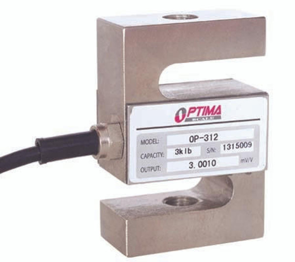 OPTIMA OP-312-1.5 1500 LB S-BEAM LOAD CELL, NTEP