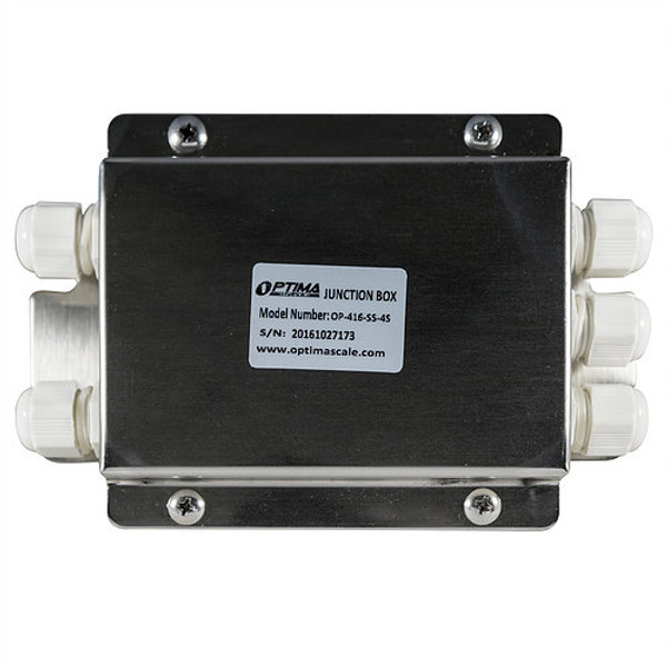 OP-416-4-MS Junction Box (With Summing Card) - Painted Mild Steel - 4 Channel