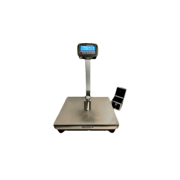 LW Measurements / Tree : FB-C-2424  Cast Steel Bench Scale, With Numeric Keypad, 24" X 24", 500 LB X 0.1 LB, NTEP CLASS III