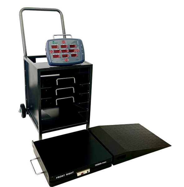 LW Measurements / Tree : MRC-RAMPS 14"x16" Vehicle Weighing System Set OF 4 Ramps (ONLY COMPATIBLE WITH MRC6500)