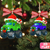 Custom Truck Christmas Ornament 2025, Personalized 2D Flat Monster Truck Christmas Ornament Custom Truck Christmas Ornament 2025, Personalized 2D Flat Monster Truck Christmas Ornament