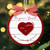 The Year I Found My Missing Piece, Custom Couple Christmas 2025 Ornament