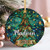 Custom Christmas Tree Ornament 2025, Stained Glass Holiday Decoration Custom Christmas Tree Ornament 2025, Stained Glass Holiday Decoration