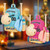 Baseball Bag Personalized Christmas Ornament Ice Cream Drip Baseball