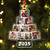 Personalized Photo Christmas Tree Ornament - Custom Photo & Year