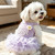 Custom Pet Tutu Dress with Name, Personalized Dog Summer Apparel Custom Pet Tutu Dress with Name, Personalized Dog Summer Apparel