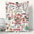 Personalized Christmas Santa Reindeer Custom Name Blanket