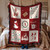 Personalized Family Name Woven Christmas Blanket: Holiday Decor Throw Personalized Family Name Woven Christmas Blanket: Holiday Decor Throw