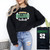Custom Glitter Football Mascot Sweatshirt, Personalized Football Team Sweatshirt