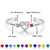 Personalized Name heart Bracelet,Custom Birthstone Bracelet