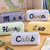 Custom Name Pencil Case for Kids, Personalized Pencil Pouch, Cute Seersucker School Supplies Bag